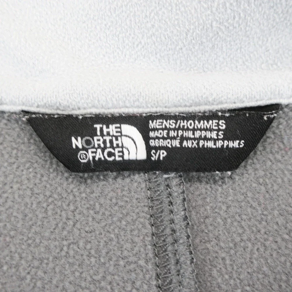 The North Face Long Sleeve Full Zip‎ Jacket Mens S Gray / Blue